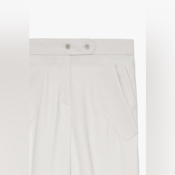 NWT ZARA SRPLS BLUE GRAY VISCOSE JOGGER JGGR PNT 10 size xs - Picture 4 of 10